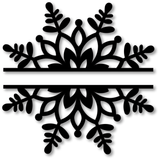 SNOWFLAKE MONOGRAM