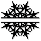 SNOWFLAKE MONOGRAM