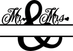 Mr & Mrs Monogram