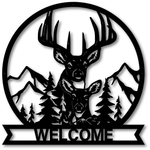 Deer Monogram 2