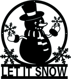 *** LET IT SNOW SNOWMAN ***