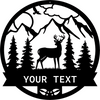 Deer Monogram